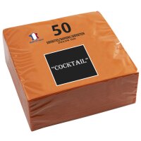 PROnappe Serviette cocktail, 200 x 200 mm, bordeaux