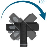 ANSMANN Lampe de travail LED WL500R Pocket, noir