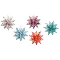 folia Feuilles de papier pliable étoile Bascetta,...