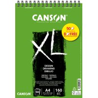 CANSON Bloc croquis et études XL DESSIN Promo, A4