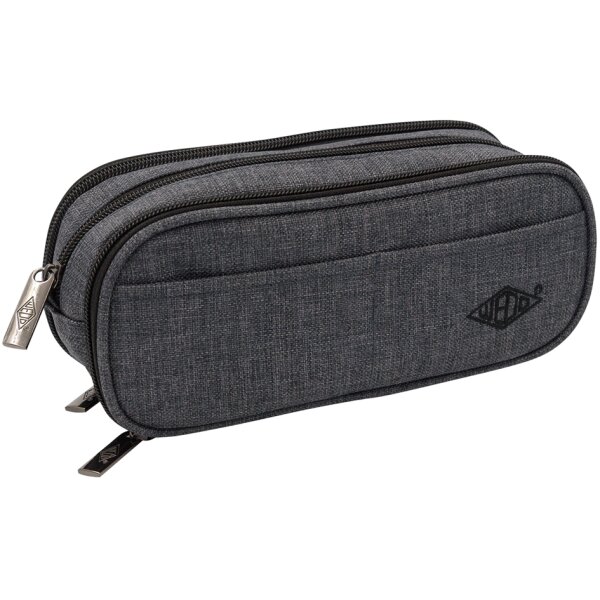 WEDO Trousse College, polyester, gris