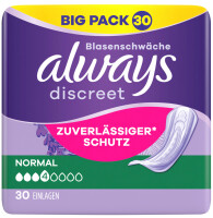 always discreet Inkontinenz-Einlage Normal Big Pack
