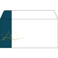 SIGEL Enveloppe de Noël 11x22cm DU254 X-Mas tree...