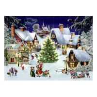 COPPENRATH A4 Adventskalender 72622 Weihnachten im Dorf