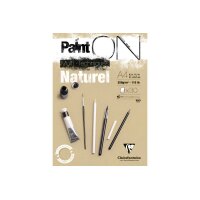 CLAIREFONTAINE PaintOn A4 96540C Natur 30 Blatt