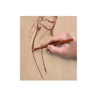 CLAIREFONTAINE Block geleimt A4 96545C Braun 100 Blatt