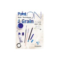 CLAIREFONTAINE PaintOn gekörnt A3 975050C Weiß...