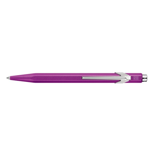 CARAN DACHE Stylo à bille 849 Colormat-X 849.105 violet