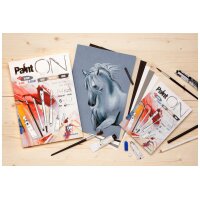 CLAIREFONTAINE PaintOn Block A5 975409C Sortiert 24 Blatt