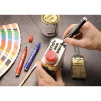 Pentel Marqueur permanent N50, pointe ogive, étui...