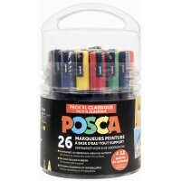 POSCA Marqueur à pigment Pack Educréatif...