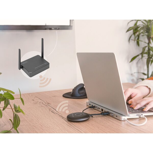 DIGITUS Emetteur HDMI sans fil Click & Present Pro
