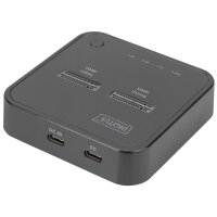 DIGITUS Station daccueil SSD avec fonction de clonage hors