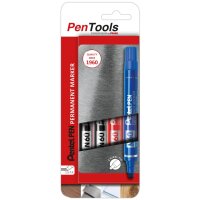 Pentel Marqueur permanent N60, pointe biseautée,...