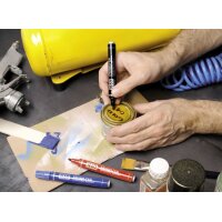 Pentel Marqueur permanent N60, pointe biseautée,...