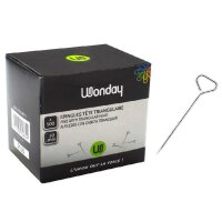 Wonday Stecknadel mit dreieckigem Kopf, vernickelt