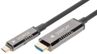 DIGITUS USB Typ-C auf HDMI AOC Adapterkabel, 10 m