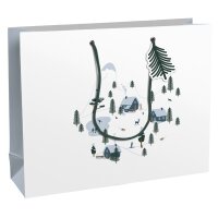 Clairefontaine Sac cadeau de Noël Winter, shopping