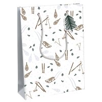Clairefontaine Weihnachts-Geschenktüte "Winter", gross