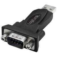 LogiLink Adaptateur USB 2.0 - RS232 avec câble de...