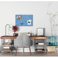 sigel Tableau magnétique en verre artverum Blue...