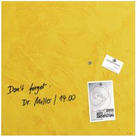 sigel Tableau magnétique en verre artverum Blue Structure