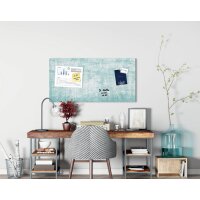 sigel Tableau magnétique en verre artverum Red Wall