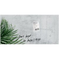 sigel Tableau magnétique en verre artverum...