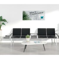 sigel Tableau magnétique en verre artverum...