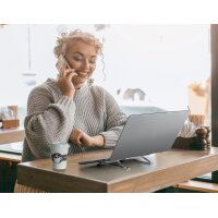 DURABLE Notebook-Ständer FOLD, metallic silber