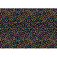 SUSY CARD Geschenkpapier "Sprinkles black", auf...