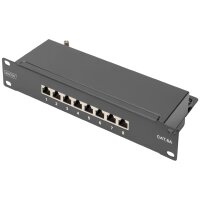 DIGITUS 10" Patch Panel Kat.6A, Klasse E, geschirmt,...