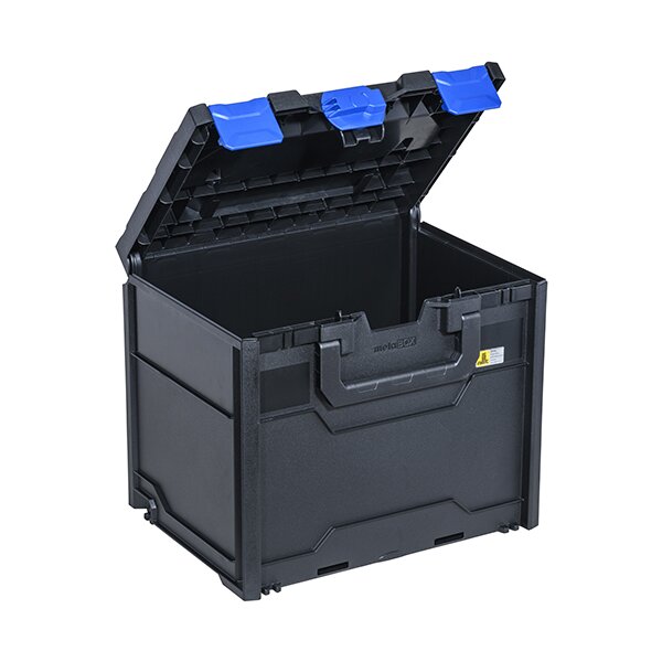 allit Aufbewahrungsbox EuroPlus MetaBox 145, schwarz blau