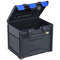 allit Aufbewahrungsbox EuroPlus MetaBox 145, schwarz blau
