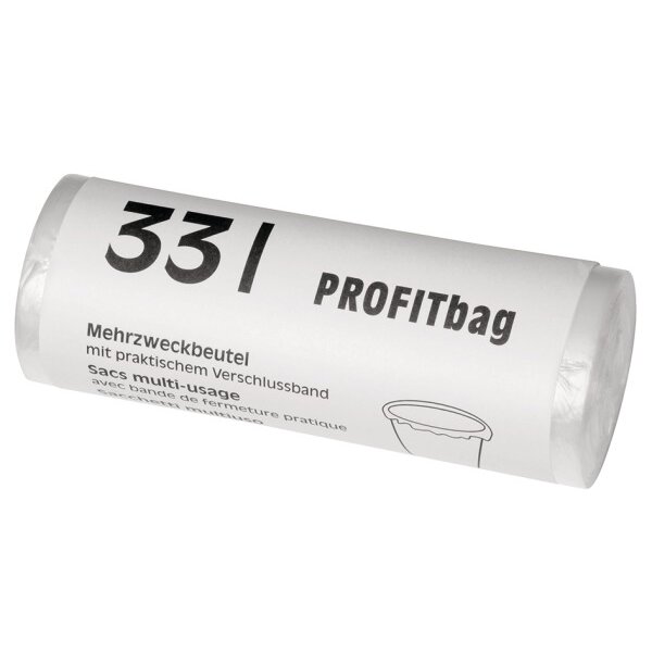 PAPYRUS Mehrzweckbeutel 33lt 2041262 7my 30 Stück