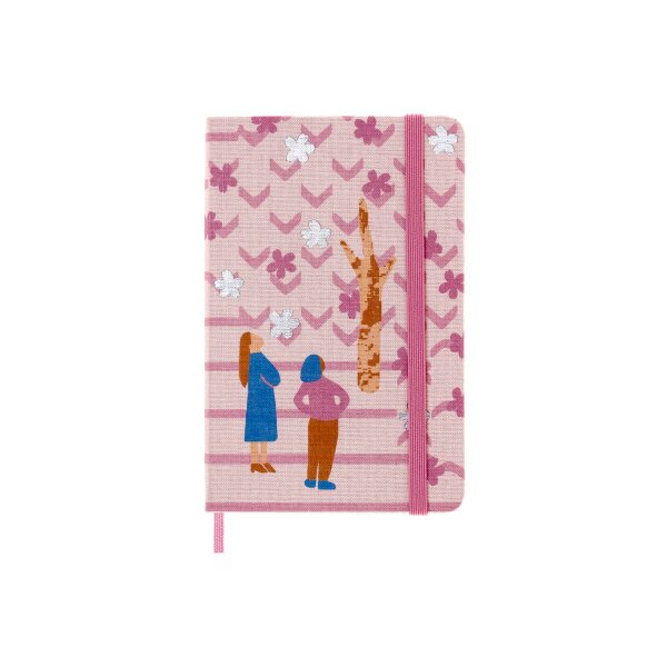 MOLESKINE Carnet SAKURA 9x14cm 56598851458 rosa, ligné, 192 page, HC