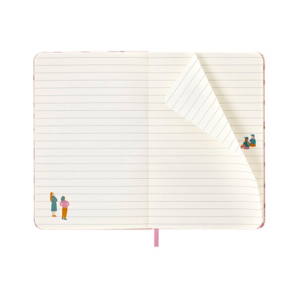 MOLESKINE Carnet SAKURA 9x14cm 56598851458 rosa, ligné, 192 page, HC