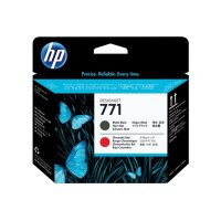 HP Tête dimp.771 matte black/red CE017A DesignJet...