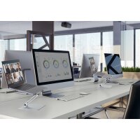 DURABLE Notebook-Ständer RISE, metallic silber