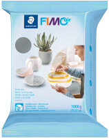 FIMO air Modelliermasse, lufthärtend, grau, 1.000 g