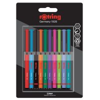 rotring Fineliner, Strichstärke: 0,4 mm, 10er Blister