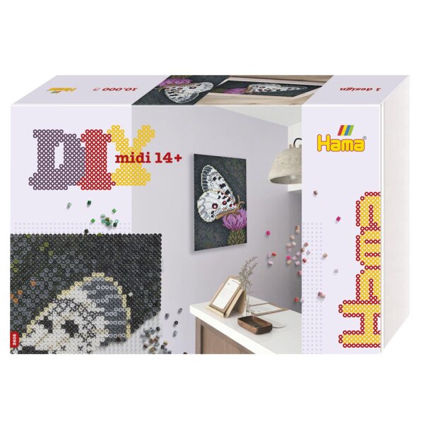 Hama Perles à repasser Art Papillon, boîte cadeau
