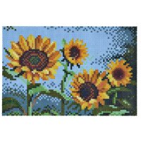 Hama Perles à repasser Art Tournesols, boîte...