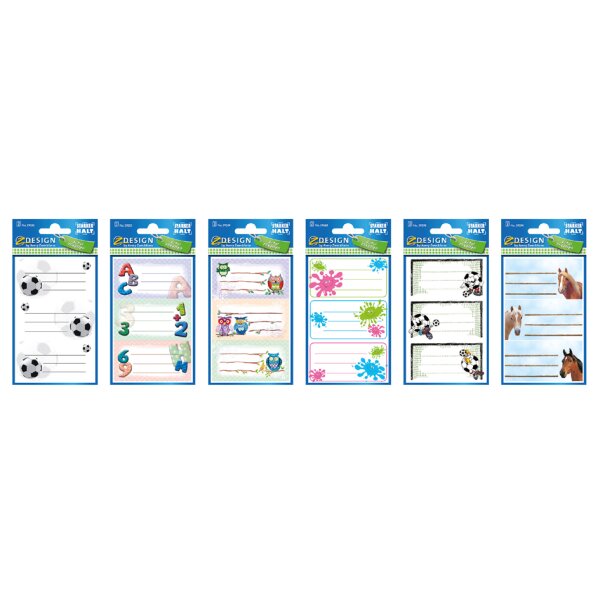 AVERY Zweckform ZDesign Assortiment étiquettes enfant SCHOOL