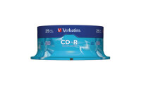 VERBATIM CD-R Spindle 80MIN 700MB 43432 52x DataLife 25 Pcs