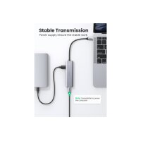 UGREEN USB-C Hub 4in1, Silver 70336 4xUSB-A
