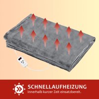 PROFI CARE Couverture chauffante PC-WZD 3061, gris