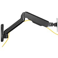 DIGITUS Support mural universel pour écran, noir