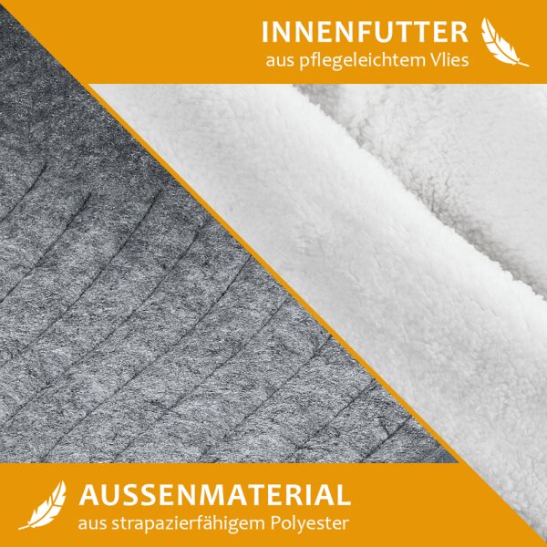 PROFI CARE Chauffe-pieds PC-FW 3058, gris