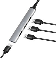 LogiLink Slim Hub USB 3.0, 4 ports, boîtier...